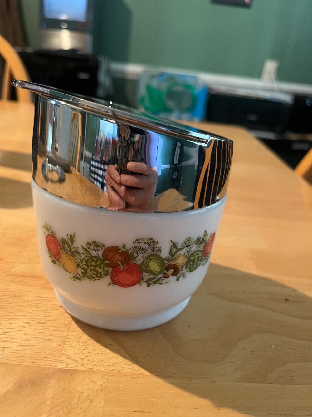 Vintage Gemco Spice of Life sugar bowl